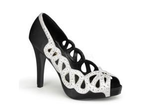 AVA-12, 4 1 4" Heel, Peep Toe Pump Shoes AVA-12, 4 1 4" Heel, Peep Toe Pump Shoes
