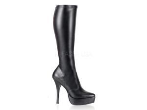 Indulge-2000, 5" Stretch Knee Boot Indulge-2000, 5" Stretch Knee Boot