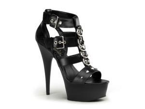DELIGHT-658, 6" Heel, 1 3 4" Sandal DELIGHT-658, 6" Heel, 1 3 4" Sandal