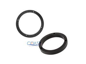 METRA 82-4400 UNIVERSAL 1/2 INCH PLASTIC SPACER RINGS FOR 5 1/4" SPEAKERS NEW METRA 82-4400 UNIVERSAL 1/2 INCH PLASTIC SPACER RINGS FOR 5 1/4" SPEAKERS NEW