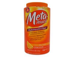 METAMUCIL MULTIHEALTH FIBER WITH REAL SUGAR ORANGE SMOOTH 114 DOSES METAMUCIL MULTIHEALTH FIBER WITH REAL SUGAR ORANGE SMOOTH 114 DOSES