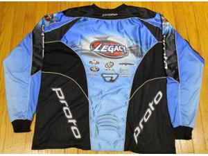 Proto Team Legacy Paintball Jersey - Blue - Large Proto Team Legacy Paintball Jersey - Blue - Large