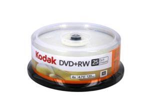 Kodak 50129 Dvd Plus Rw Rewriteable 4.7Gb 25 Pack Spindle Kodak 50129 Dvd Plus Rw Rewriteable 4.7Gb 25 Pack Spindle