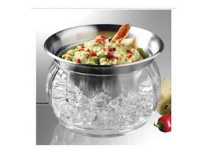 Prodyne Steel Iced Dip Cup N Acrylic Chill Bowl Keeps Dip - IC6 Prodyne Steel Iced Dip Cup N Acrylic Chill Bowl Keeps Dip - IC6