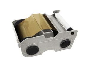 Fargo 45107 Ribbon Cartridge - Metallic Gold - Thermal Transfer, Dye Sublimation - 1000 Page Fargo 45107 Ribbon Cartridge - Metallic Gold - Thermal Transfer, Dye Sublimation - 1000 Page