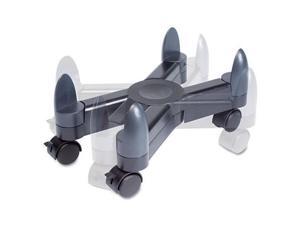 CPU Stand w/Locking Wheels 3w x 16-1/2d x 4-1/2h Black CPU Stand w/Locking Wheels 3w x 16-1/2d x 4-1/2h Black
