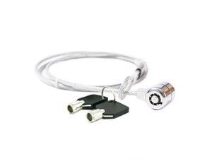 niceEshop® Anti Theft Cable Chain Lock Security Lock Steel Cable With Key for Laptop Notebook,(Silver) niceEshop® Anti Theft Cable Chain Lock Security Lock Steel Cable With Key for Laptop Notebook,(Silver)