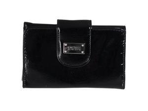 Kenneth Cole Reaction Womens Tri-fold Clutch Wallet, Black Kenneth Cole Reaction Womens Tri-fold Clutch Wallet, Black