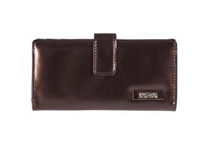 Kenneth Cole Reaction Womens Glazed Slim Snap Clutch, Copper Kenneth Cole Reaction Womens Glazed Slim Snap Clutch, Copper