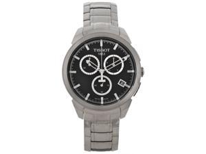 Tissot Mens Titanium Silver-tone Chronograph Watch T0694174405100 Tissot Mens Titanium Silver-tone Chronograph Watch T0694174405100