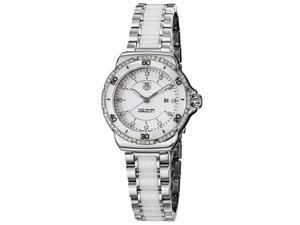 TAG Heuer Womens Formula 1 Stainless Steel & Ceramic Diamond Accented Watch TAG Heuer Womens Formula 1 Stainless Steel & Ceramic Diamond Accented Watch