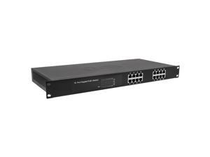 BV Tech BV-SW1600G, 16-Port Rackmount Gigabit Full Power PoE Switch, High Power Budget 250W, IEEE 802.3at/af Compliant, PoE Plus(PoE+) Standard, IP Camera Solution BV Tech BV-SW1600G, 16-Port Rackmount Gigabit Full Power PoE Switch, High Power Budget 250W, IEEE 802.3at/af Compliant, PoE Plus(PoE+) Standard, IP Camera Solution