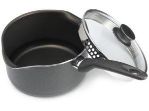 Bialetti 6163 Italian Collection Covered Sauce Pan, 3 Quart, Charcoal Bialetti 6163 Italian Collection Covered Sauce Pan, 3 Quart, Charcoal