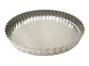 Fluted Tart/Quiche Pan with Removable Bottom - 8 Inch Diameter Fluted Tart/Quiche Pan with Removable Bottom - 8 Inch Diameter