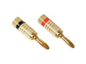 Rca Ah10r Deluxe Banana Plugs, 2 Pk Rca Ah10r Deluxe Banana Plugs, 2 Pk