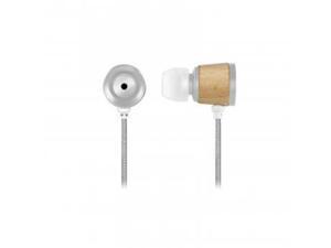 EP5497 Wooden Chamber Headphones- Silver EP5497 Wooden Chamber Headphones- Silver