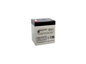 National Battery 12V 5Ah Premium AGM Sealed Lead Acid Battery NB12-5 National Battery 12V 5Ah Premium AGM Sealed Lead Acid Battery NB12-5