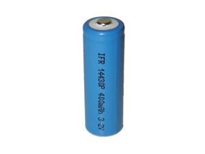 Exell Battery Li-FePO4 Size 14430 Rechargeable Battery 3.2V 400mAh Exell Battery Li-FePO4 Size 14430 Rechargeable Battery 3.2V 400mAh