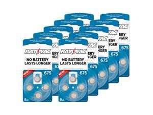 Hearing Aid Battery L675ZA-8ZM/80 Rayovac 80pk, Size 675, Mercury Free Hearing Aid Battery L675ZA-8ZM/80 Rayovac 80pk, Size 675, Mercury Free
