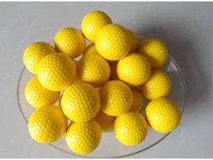 24 pcs/ Lot indoor PU golf ball golf practice ball elastic 24 pcs/ Lot indoor PU golf ball golf practice ball elastic