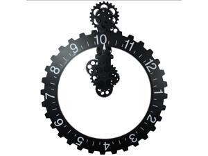 Big Wheel Clock Revolving Gears by 22" Wall Art Decor Wall Clocks Big Wheel Clock Revolving Gears by 22" Wall Art Decor Wall Clocks