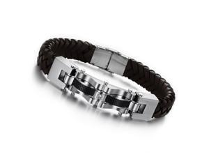 high quelity carbon fiber stainless steel hand chain fashion style boys men chain charming jewelry high quelity carbon fiber stainless steel hand chain fashion style boys men chain charming jewelry