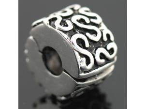 Clip On Spacer S 925 Sterling Silver European Charm Bead for Pandora Bracelet Necklace Chain Clip On Spacer S 925 Sterling Silver European Charm Bead for Pandora Bracelet Necklace Chain