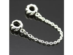 5cm Spacer Safety Chain European Charm 925 Sterling Silver Bead fit Pandora Bracelet Necklace Chain 5cm Spacer Safety Chain European Charm 925 Sterling Silver Bead fit Pandora Bracelet Necklace Chain
