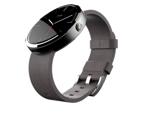 Motorola moto 360 smart watch for Android Devices 4.3 or higher Black Leather Motorola moto 360 smart watch for Android Devices 4.3 or higher Black Leather