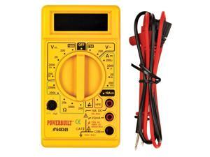 Powerbuilt� Digital Multimeter - 648349 Powerbuilt� Digital Multimeter - 648349