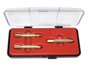 Powerbuilt® 3 pc Damaged Screw Remover and Extractor Set - 648984 Powerbuilt® 3 pc Damaged Screw Remover and Extractor Set - 648984