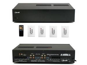 Knoll Systems GSZ44 4-Zone 4-Source Amplifier Controller with Keypads Knoll Systems GSZ44 4-Zone 4-Source Amplifier Controller with Keypads