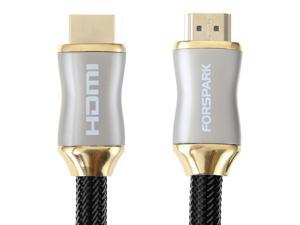 FORSPARK High Speed Ultra HDMI Cable 6ft with Ethernet- 26AWG CL3 HDMI 2.0 Professional - 3D -4K- Full HD 1080p - Audio Return Channel (ARC) - 24k Gold Plated Connectors FORSPARK High Speed Ultra HDMI Cable 6ft with Ethernet- 26AWG CL3 HDMI 2.0 Professional - 3D -4K- Full HD 1080p - Audio Return Channel (ARC) - 24k Gold Plated Connectors