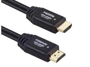 FORSPARK High Speed Ultra Short HDMI Cable 3ft with Ethernet ,Full HD, Supports 4K, 3D, 1080p Full HD Latest Version, Black Case FORSPARK High Speed Ultra Short HDMI Cable 3ft with Ethernet ,Full HD, Supports 4K, 3D, 1080p Full HD Latest Version, Black Case