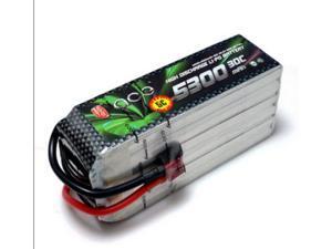 Gens ACE 5300mAh 30C 6S 22.2V Lipo Battery with T Plug for Multicopter Gens ACE 5300mAh 30C 6S 22.2V Lipo Battery with T Plug for Multicopter