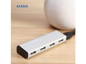 Acasis HS0013 Aluminum Super Speed Portable USB3.0 4ports Splitters USB 3.0 HUB With Powered Interface for PC White Acasis HS0013 Aluminum Super Speed Portable USB3.0 4ports Splitters USB 3.0 HUB With Powered Interface for PC White