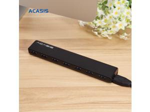 Acasis HS0017 7-Port USB 3.0 Hub Portable USB3.0 Splitter Desktop Hub Bus-Powered for Windows PC with Aluminum Case Acasis HS0017 7-Port USB 3.0 Hub Portable USB3.0 Splitter Desktop Hub Bus-Powered for Windows PC with Aluminum Case
