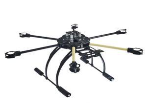 ATG 700mm 6-Axis Tube Fiberglass Folding Frame Kit With Tall Landing Skid For Quadcopter HexaCopter FPV ATG 700mm 6-Axis Tube Fiberglass Folding Frame Kit With Tall Landing Skid For Quadcopter HexaCopter FPV