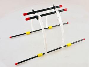 K Carbon Fiber Tall Landing Skid Gear Set For DJI F450 F550 Quadcopter Hexacopter FPV Aerial Photography K Carbon Fiber Tall Landing Skid Gear Set For DJI F450 F550 Quadcopter Hexacopter FPV Aerial Photography