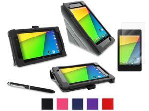 roocase Google Nexus 7 2013 Bundle - Origami Folio Case Cover (Supports Auto Sleep/Wake) with Ultra HD Clear Screen Protector for Nexus 7 FHD 2nd Gen, Black roocase Google Nexus 7 2013 Bundle - Origami Folio Case Cover (Supports Auto Sleep/Wake) with Ultra HD Clear Screen Protector for Nexus 7 FHD 2nd Gen, Black