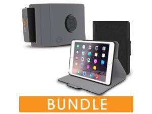 roocase iPad Mini Orb Bundle, Folio Case Cover Stand for Apple iPad Mini 4 / Mini 3 2 1 with Orb Strap Holder - Rotating and Detachable iPad Mini 4 / Mini 3 2 1 Tablet Shell Case, Black roocase iPad Mini Orb Bundle, Folio Case Cover Stand for Apple iPad Mini 4 / Mini 3 2 1 with Orb Strap Holder - Rotating and Detachable iPad Mini 4 / Mini 3 2 1 Tablet Shell Case, Black