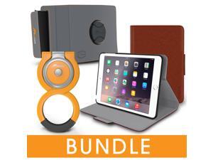 roocase iPad Mini Orb Bundle, Folio Case Cover Stand for Apple iPad Mini 4 / Mini 3 2 1 with Orb Loop and Strap - Rotating and Detachable iPad Mini 4 / Mini 3 2 1 Tablet Shell Case, Brown roocase iPad Mini Orb Bundle, Folio Case Cover Stand for Apple iPad Mini 4 / Mini 3 2 1 with Orb Loop and Strap - Rotating and Detachable iPad Mini 4 / Mini 3 2 1 Tablet Shell Case, Brown
