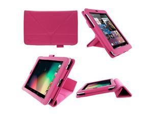 rooCASE Origami Dual-View (Magenta) Vegan Leather Folio Case Cover for Google Nexus 7 Tablet (NOT Compatible with 2013 Nexus 7 2 FHD) rooCASE Origami Dual-View (Magenta) Vegan Leather Folio Case Cover for Google Nexus 7 Tablet (NOT Compatible with 2013 Nexus 7 2 FHD)