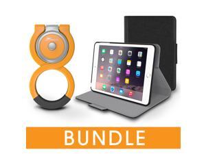 roocase iPad Mini Orb Bundle, Folio Case Cover Stand for Apple iPad Mini 4 / Mini 3 2 1 with Orb Loop Stand - Rotating and Detachable iPad Mini 4 / Mini 3 2 1 Tablet Shell Case, Black roocase iPad Mini Orb Bundle, Folio Case Cover Stand for Apple iPad Mini 4 / Mini 3 2 1 with Orb Loop Stand - Rotating and Detachable iPad Mini 4 / Mini 3 2 1 Tablet Shell Case, Black