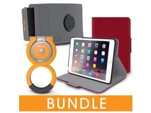 roocase iPad Mini Orb Bundle, Folio Case Cover Stand for Apple iPad Mini 4 / Mini 3 2 1 with Orb Loop and Strap - Rotating and Detachable iPad Mini 4 / Mini 3 2 1 Tablet Shell Case, Red roocase iPad Mini Orb Bundle, Folio Case Cover Stand for Apple iPad Mini 4 / Mini 3 2 1 with Orb Loop and Strap - Rotating and Detachable iPad Mini 4 / Mini 3 2 1 Tablet Shell Case, Red