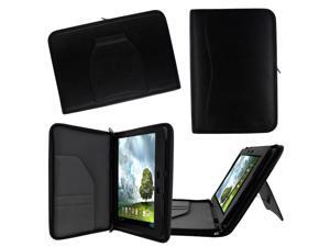 rooCASE ASUS MeMO Pad FHD 10 ME302C / MeMO Pad Smart 10 ME301T Executive Portfolio Leather Case Cover - Black rooCASE ASUS MeMO Pad FHD 10 ME302C / MeMO Pad Smart 10 ME301T Executive Portfolio Leather Case Cover - Black
