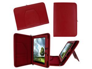 rooCASE ASUS MeMO Pad FHD 10 ME302C / MeMO Pad Smart 10 ME301T Executive Portfolio Leather Case Cover - Red rooCASE ASUS MeMO Pad FHD 10 ME302C / MeMO Pad Smart 10 ME301T Executive Portfolio Leather Case Cover - Red