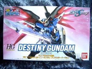 Hg 1/144 Destiny Sundam Clear Color Ver.gundam Expo Limited Hg 1/144 Destiny Sundam Clear Color Ver.gundam Expo Limited
