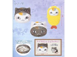 Natsume's Book of Friends Nyanko sensei pouch stuffed all three set (japan import) Natsume's Book of Friends Nyanko sensei pouch stuffed all three set (japan import)