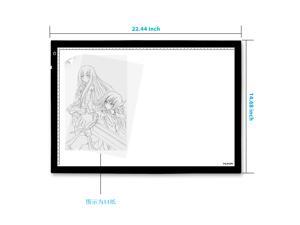 Huion A2 LED Ultra Thin Light Pad Super Bright Light Box Tattoo Tracing Board Huion A2 LED Ultra Thin Light Pad Super Bright Light Box Tattoo Tracing Board